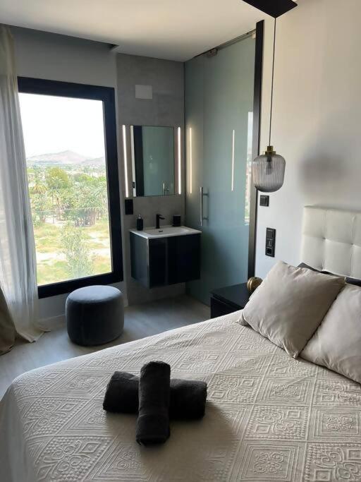 Suite Detallista Y Piscina Vistas En Azotea Comun Murcia Exterior foto
